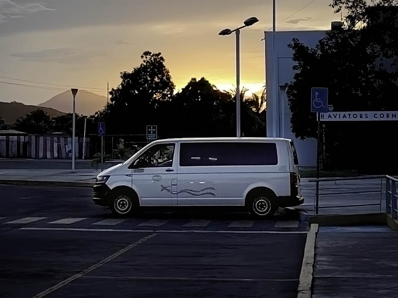Passenger van