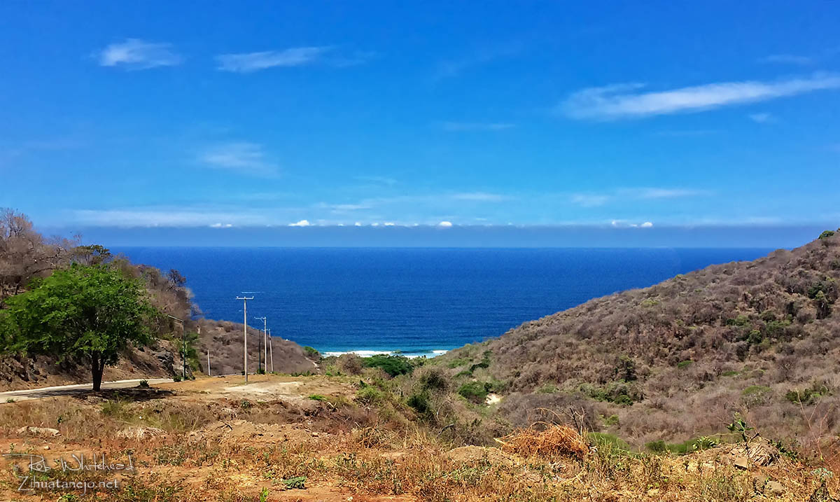 View from Majahua Scenic Road, Zihuatanejo